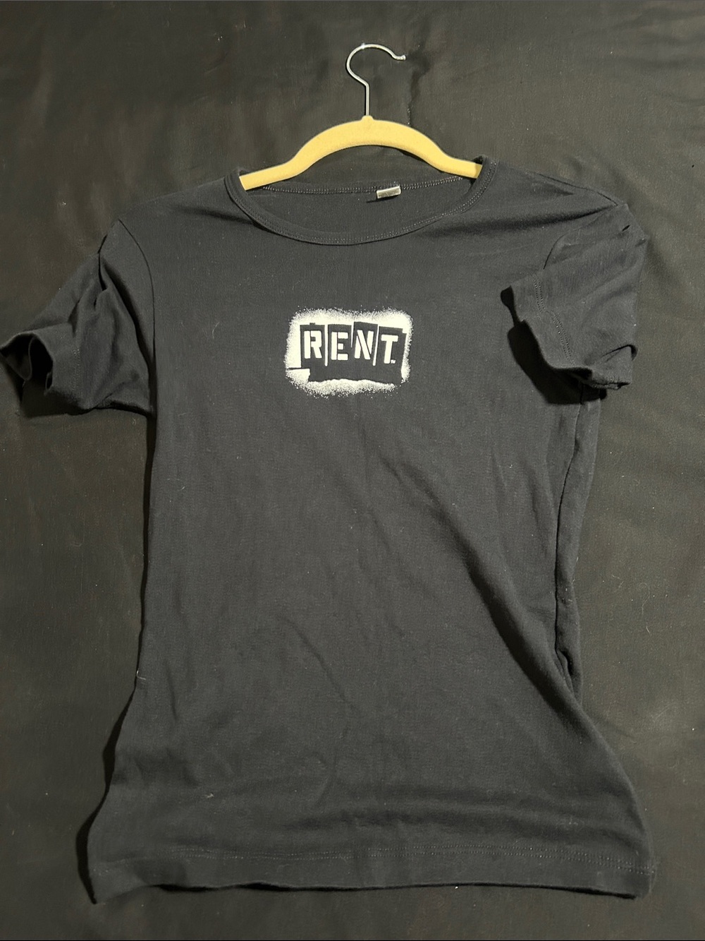 Lee Black Graphic RENT Short Sleeve Tee